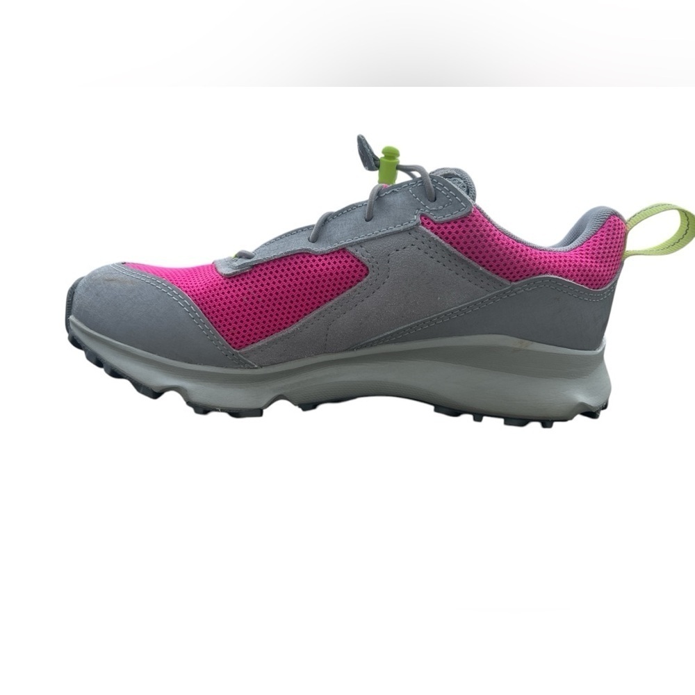 The North Face Junior Hedgehog Hiker II Waterproof Youth Hiking Boot Pink/Gray - Picture 4 of 6